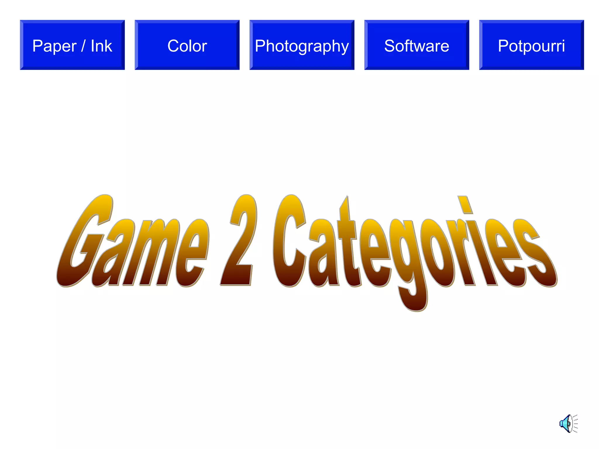 Paper / Ink   Color   Photography   Software   Potpourri
 