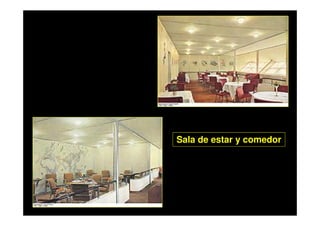 Sala de estar y comedor
 