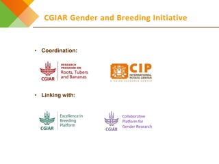 Design elements for gender-responsive breeding