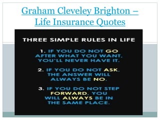 Graham Cleveley Brighton –
Life Insurance Quotes
 