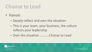 Graham McKendry - The Vital Role of Leadership in Alignment and Change ...