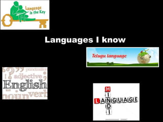 Languages I know