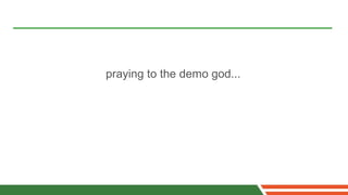praying to the demo god...
 
