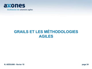 Tests fonctionnels automatisés de l’IHM, type Selenium ou FitNessN. ADOUANI - février 10page 14
