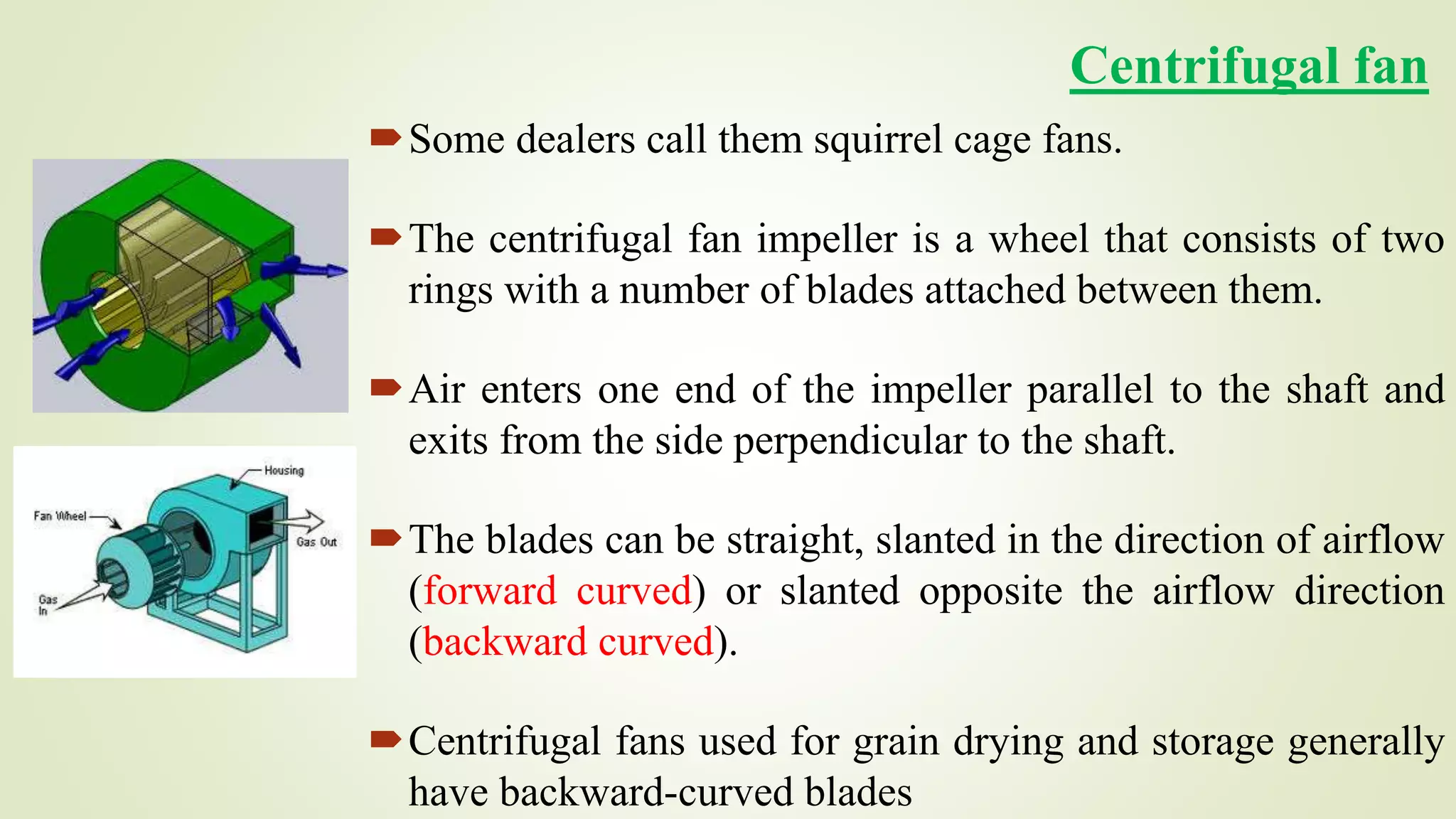 Selection, Performance and Maintenance of Grain Bin Fans