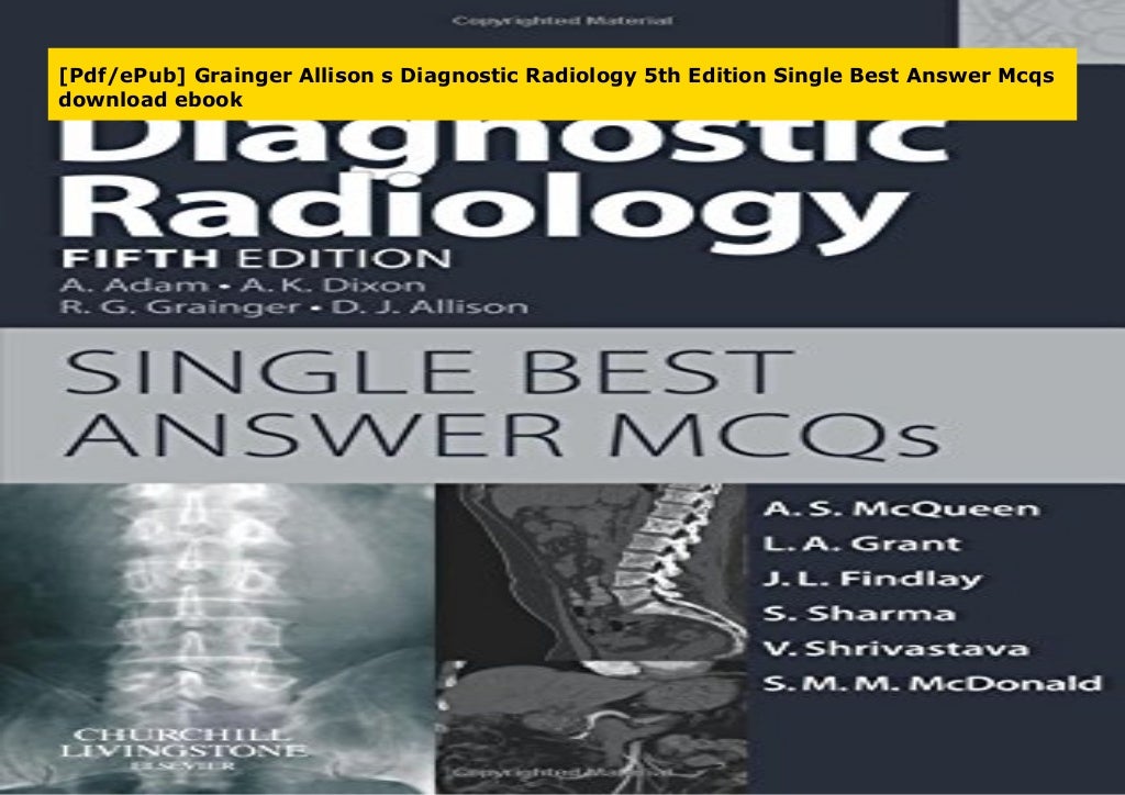 [Pdf/ePub] Grainger Allison s Diagnostic Radiology 5th Edition Sing…