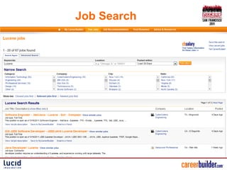 Job Search
 