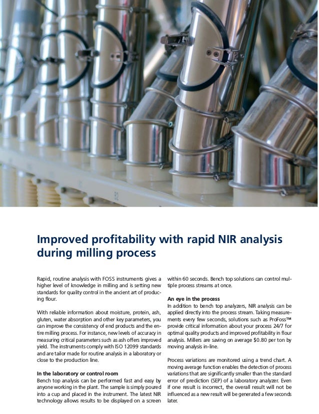 Grain & Milling Analysis Solutions