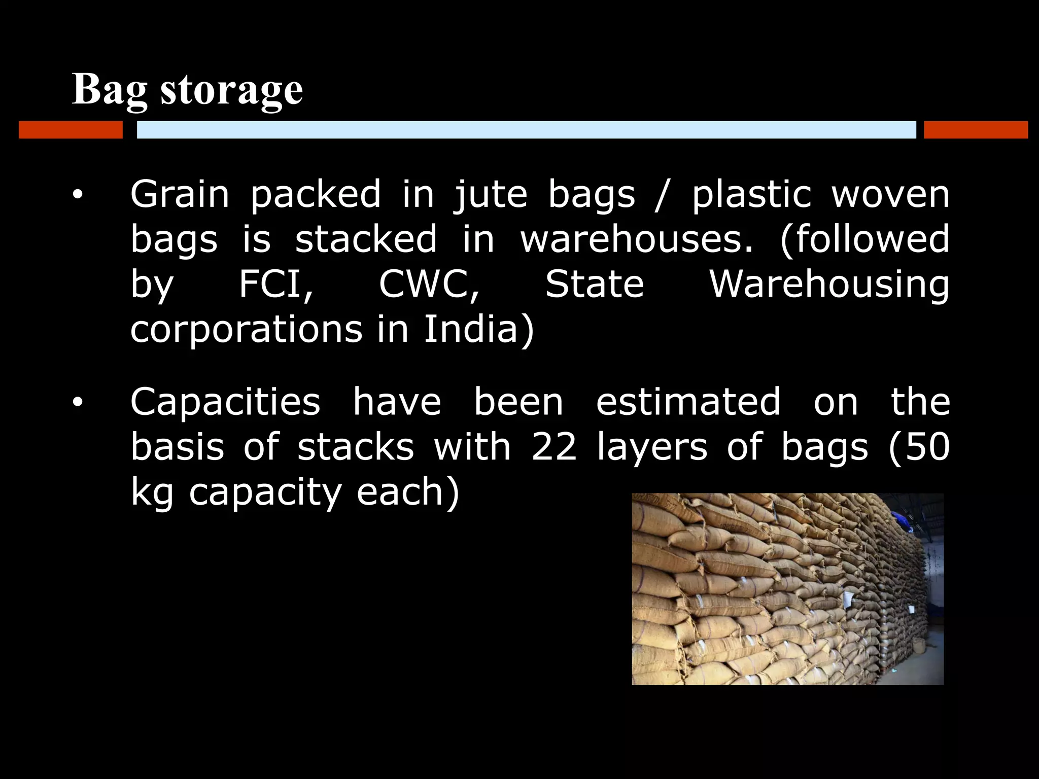 Grain storage warehouses silos | PDF