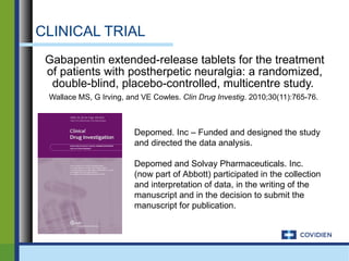 generic gabapentin extended release