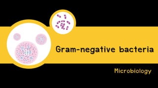 Gram-negative bacteria
Microbiology
 