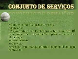 Gramacho campo de golfe