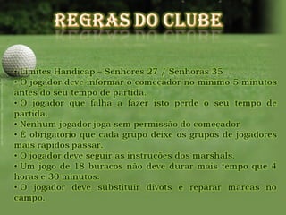 Gramacho campo de golfe