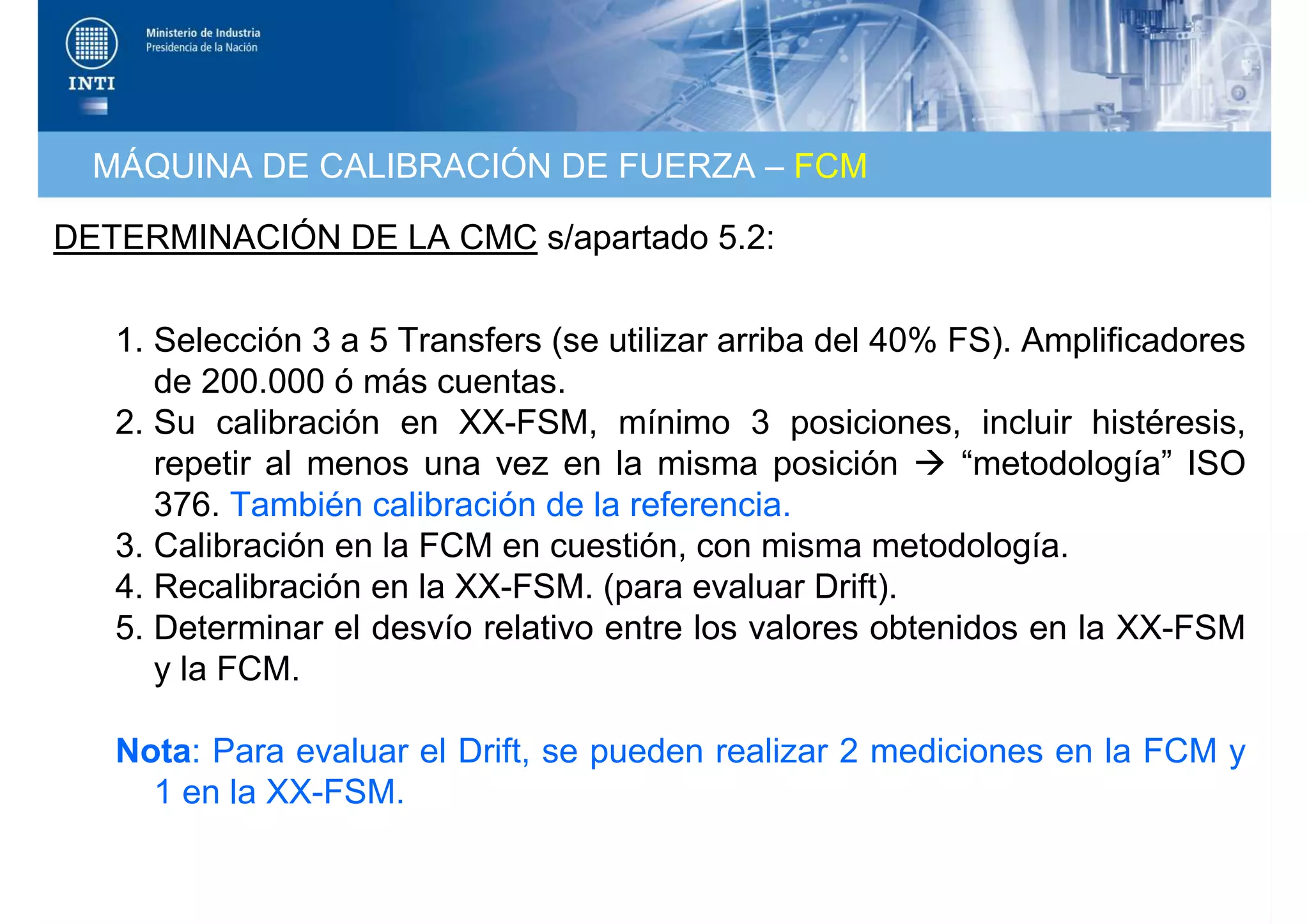Metrología de Fuerza - Cálculo de la Incertidumbre de Medida | PDF