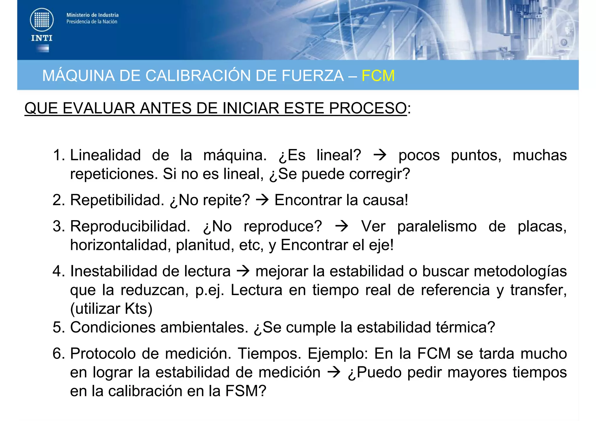 Metrología de Fuerza - Cálculo de la Incertidumbre de Medida | PDF