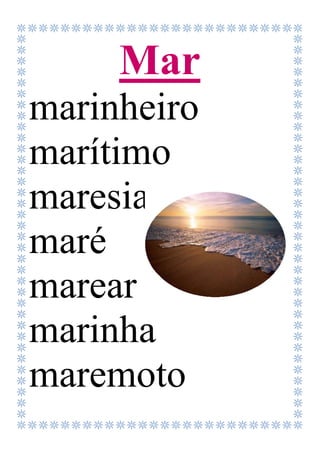 Gramatica familia.palavras | PDF