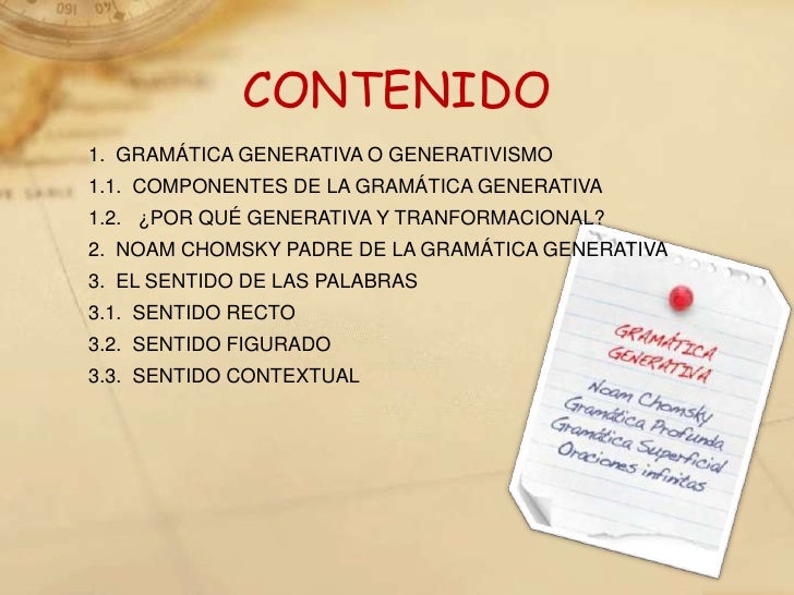 Gramatica Generativa