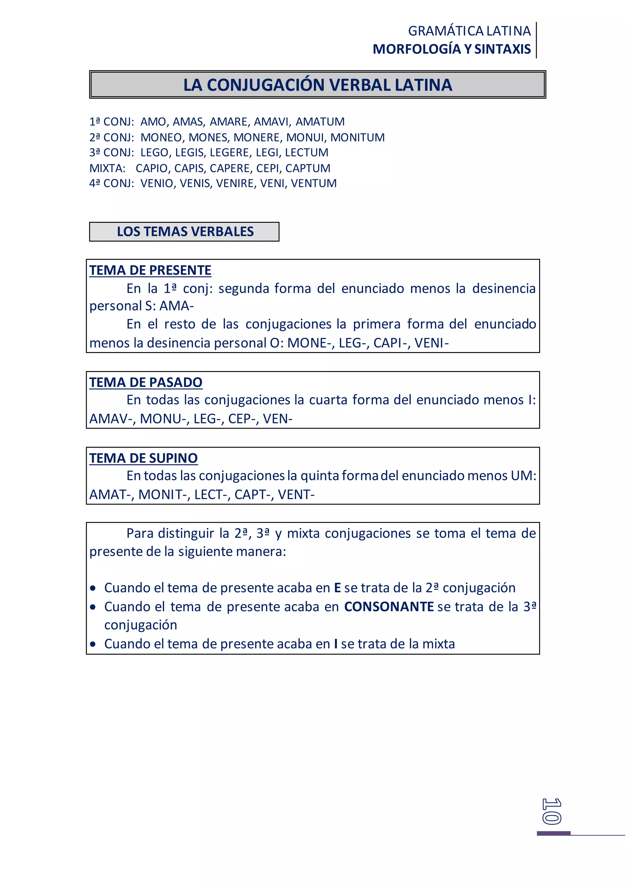 Gramática latina | DOCX