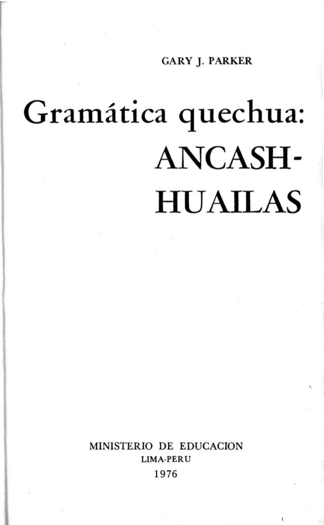 diccionario de quechua ancashino