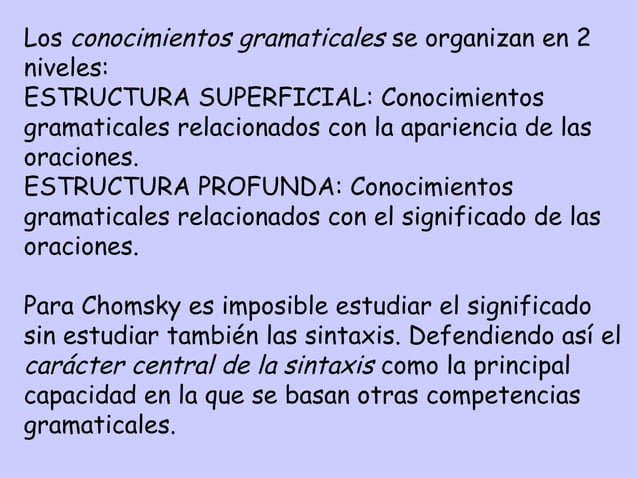 Gram% C3% A1tica%20 Transformacional[1] | PPT