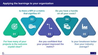 5 Steps To Measure ROI On Your Data Science Initiatives - Webinar | PPT