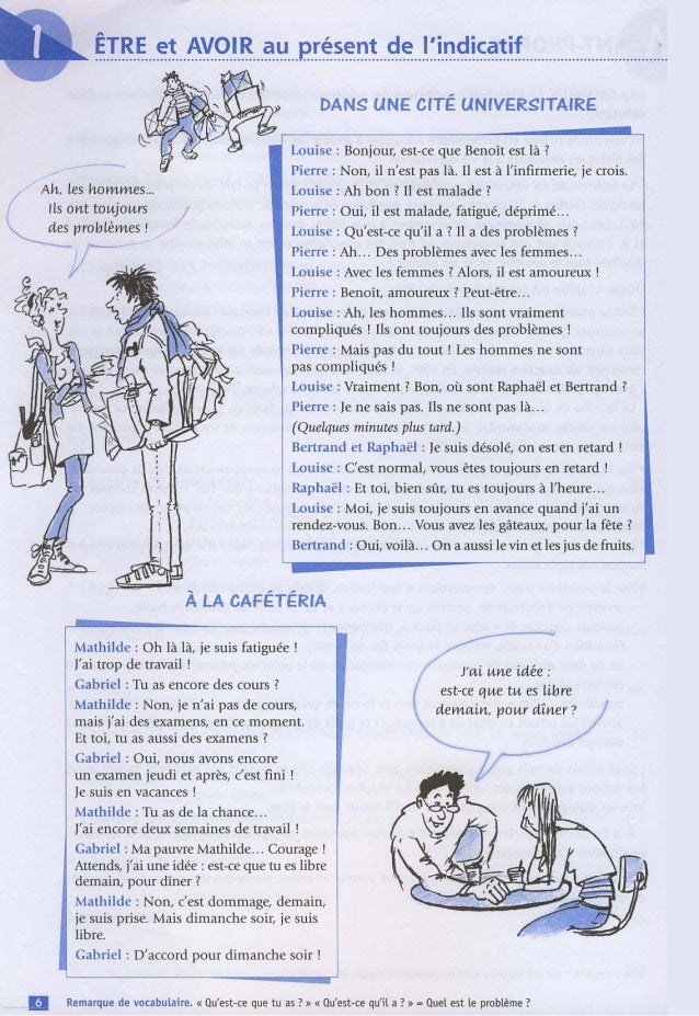 Grammaire en dialogues niveau debutant