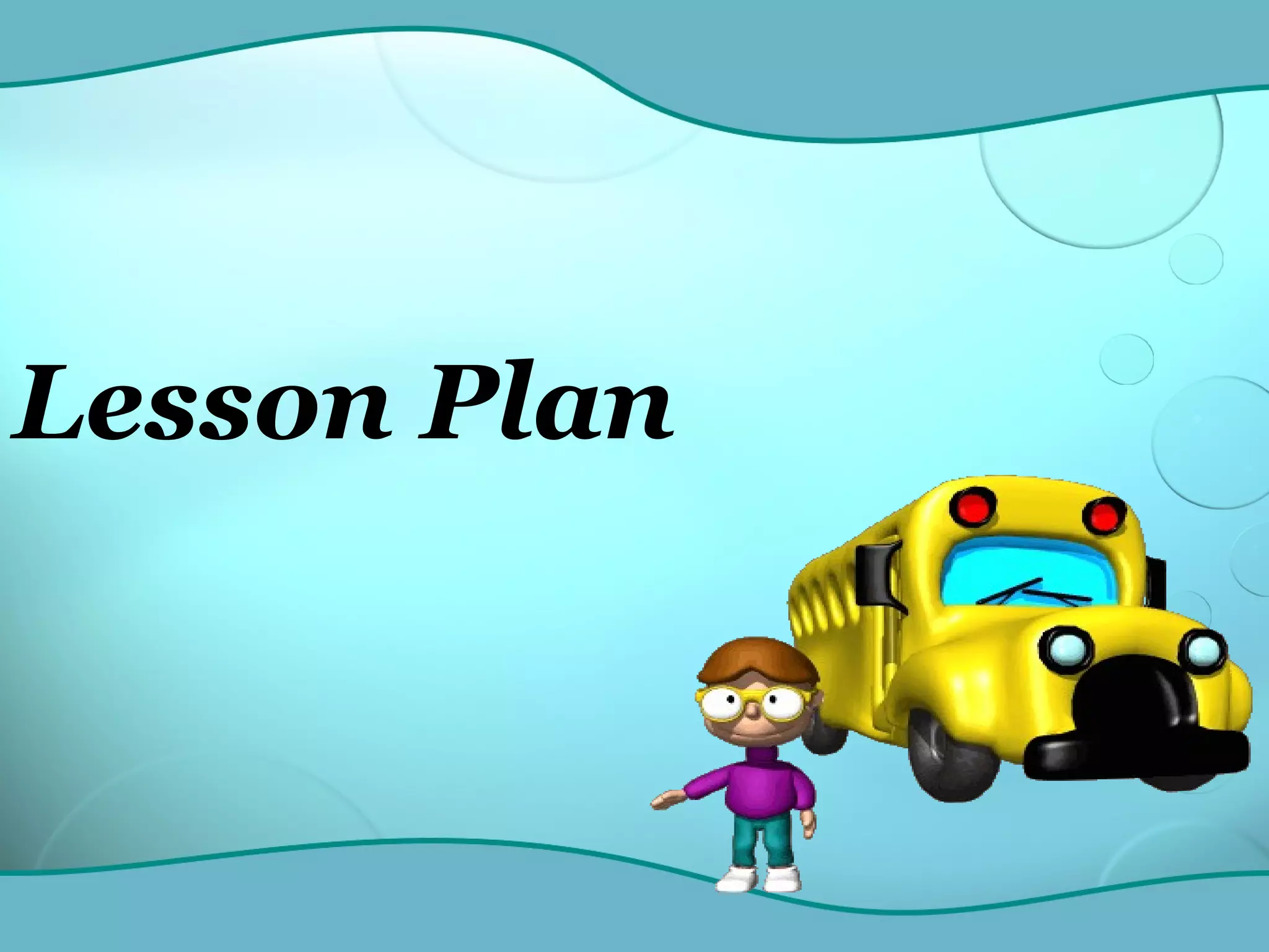 Lesson Plan  