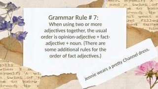 Fact Adjective Grammar Lesson for High school Students.pptx