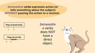 Grammar Action Verbs for lower grades (1,2,3,4,5) | PPTX