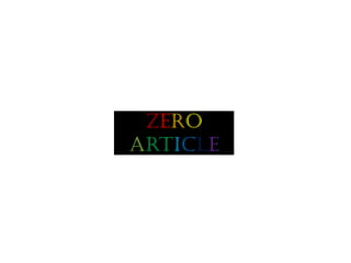 Zero
Article

 