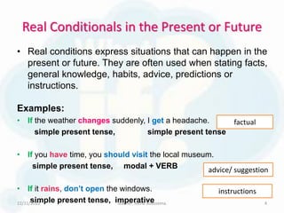 Future Real Conditional Examples Grammar-Review_-The-Conditional.pdffjdififjf | PPT