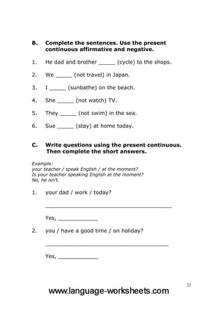 grammar worksheets