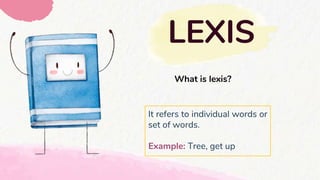 Grammar and lexis | PPTX