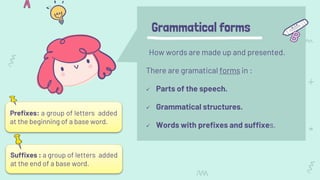 Grammar and lexis tkt