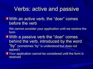 Doer Example Grammar and punctuation | PPT