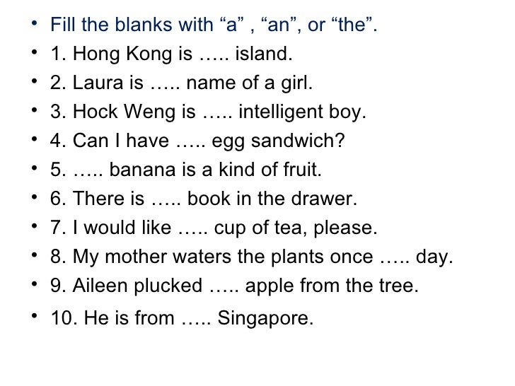 Grammar (articles ) notes 1