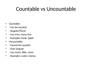 11 Countable Grammar_Basic_Noun_Pronoun_Countable_Uncountable.pptx