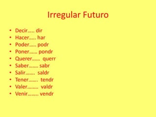   15. Se ImpersonalSe vendefruta.  vfbfbcvfhfAqui se hablaespanol.Se hizo mucho.Se hara mucho.Se habia mucho.