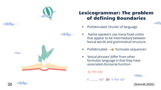 Lexicogrammar Example Grammar, ch2 | PPTX