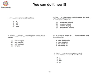 18
You can do it now!!!
 