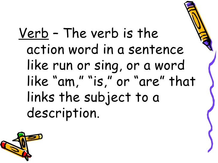 Image result for definition of verb