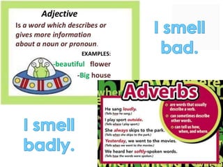 Adjective vs. Adverb
 