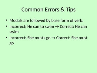 Grammar and Usage (tenses,modal verbs,articles) | PPTX