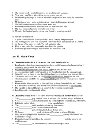 Grammar Exercises Pdf