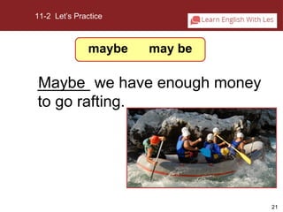 Maybe A Raft Grammar expressing future time part 2 | PPT