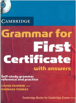 Grammar for first certificate