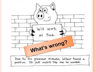 Grammar lesson - conjunctions