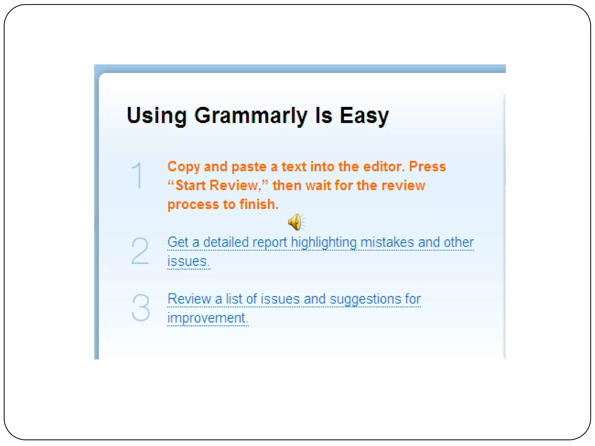 Grammarly powerpoint slides ii | PPTX