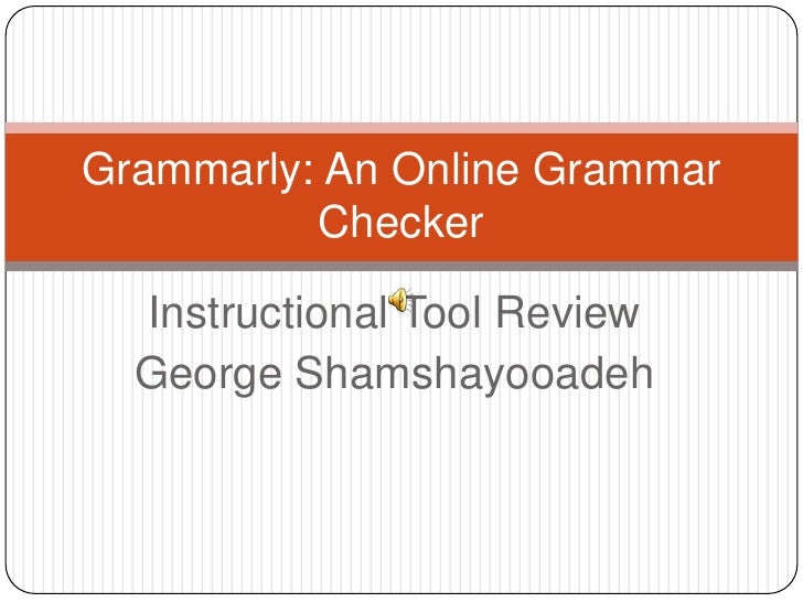 Grammarly For Powerpoint