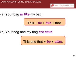 Grammar making comparisons | PPT